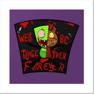 HAPPY MEATBAGS! "Together Forever!" Posters and Art